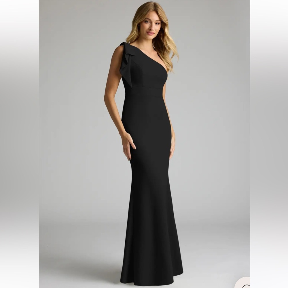 Azazie Rinna Gown in Black